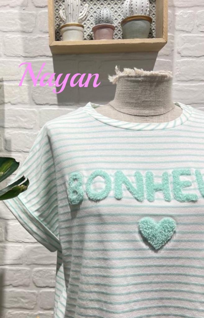 Camiseta Bonheur