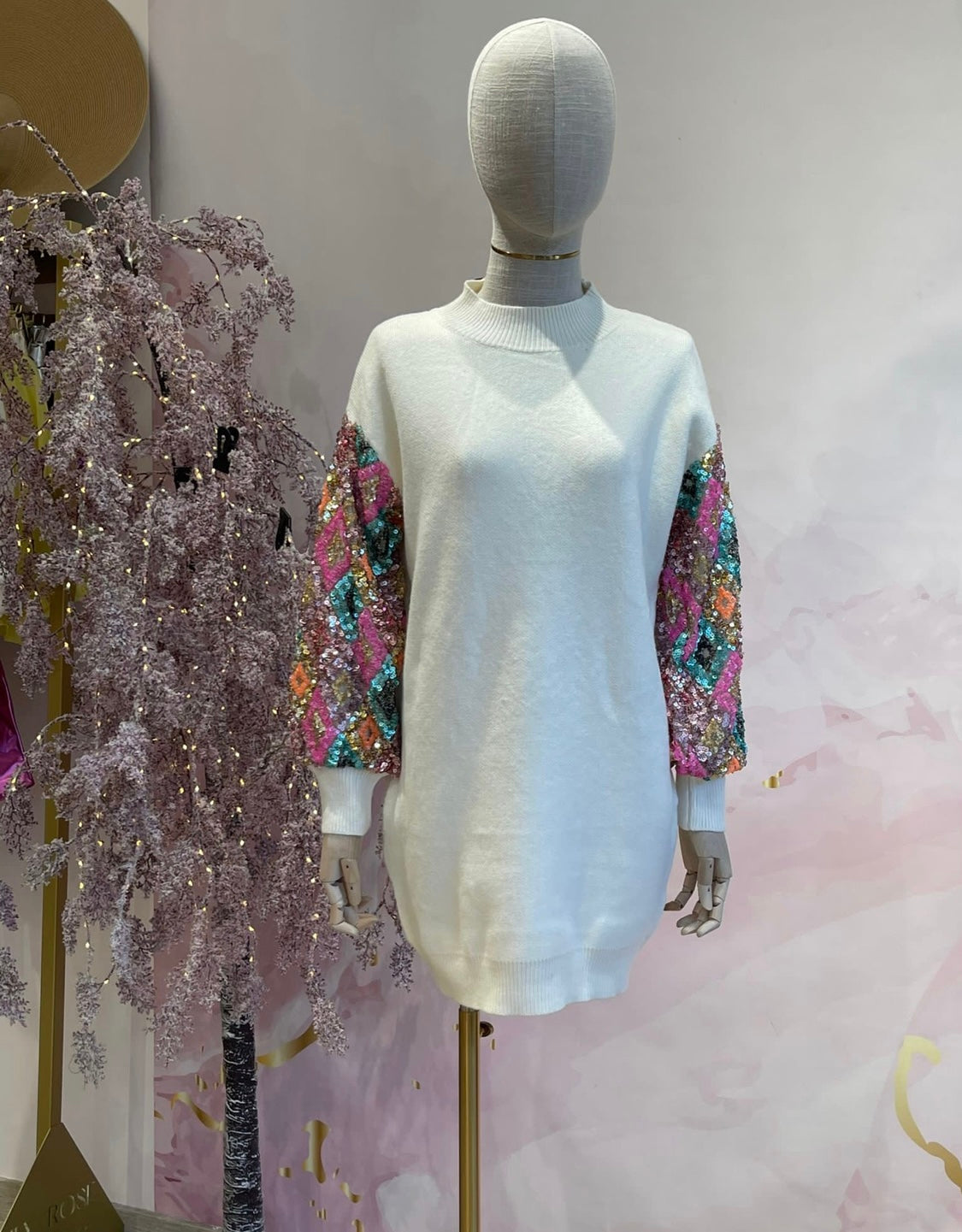 Vestido Pailettes