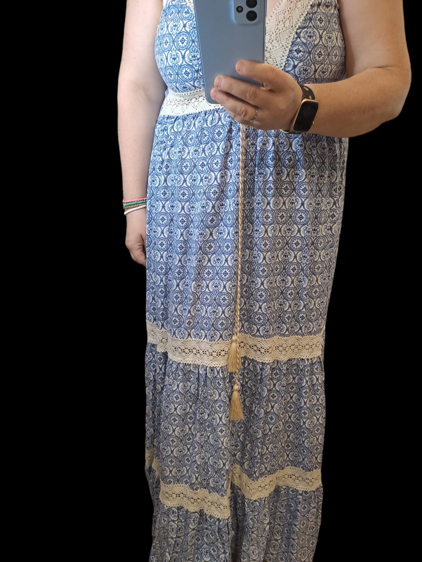 Vestido pompones
