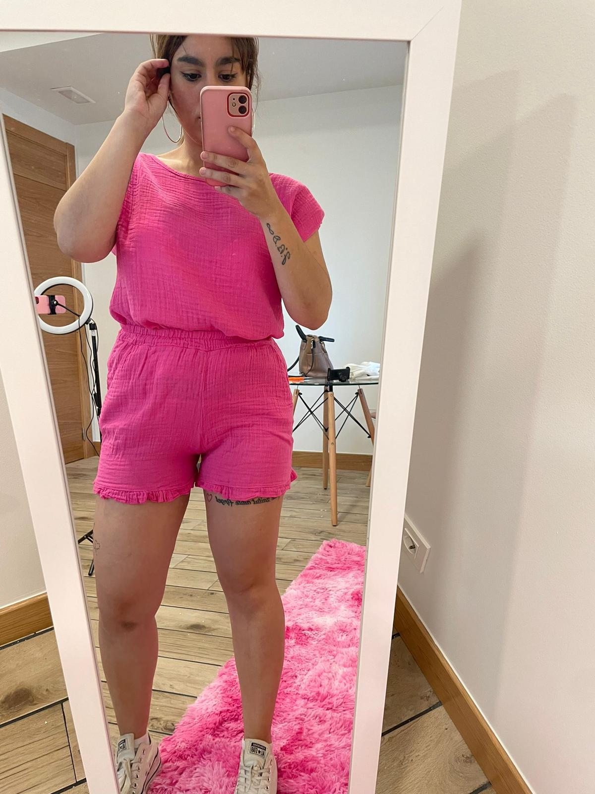 Conjunto fucsia