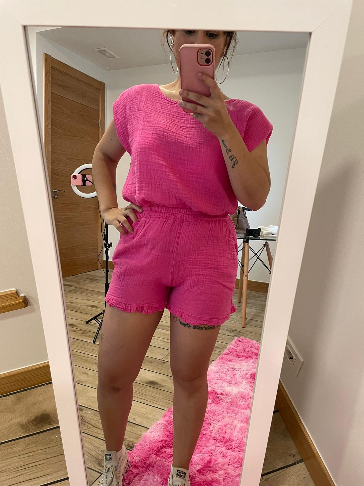 Conjunto fucsia