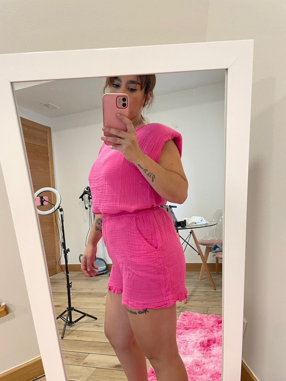 Conjunto fucsia