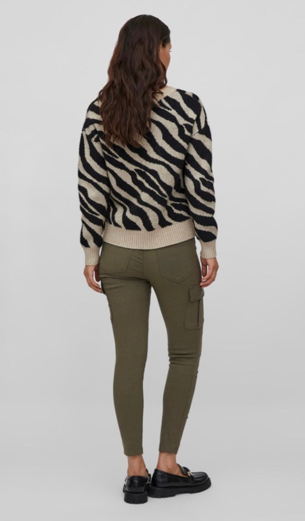 Jersey animal print vila