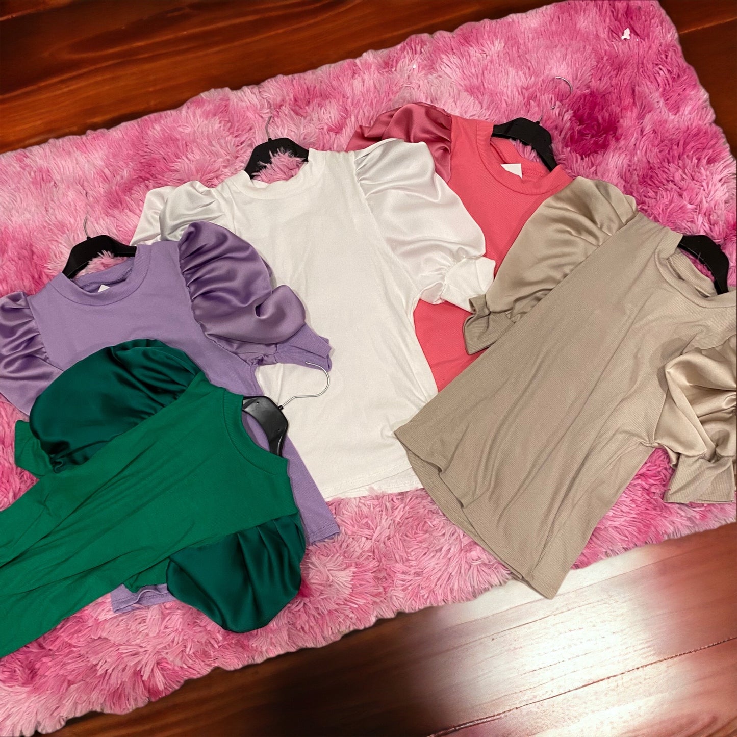 Camiseta mangas abullonadas