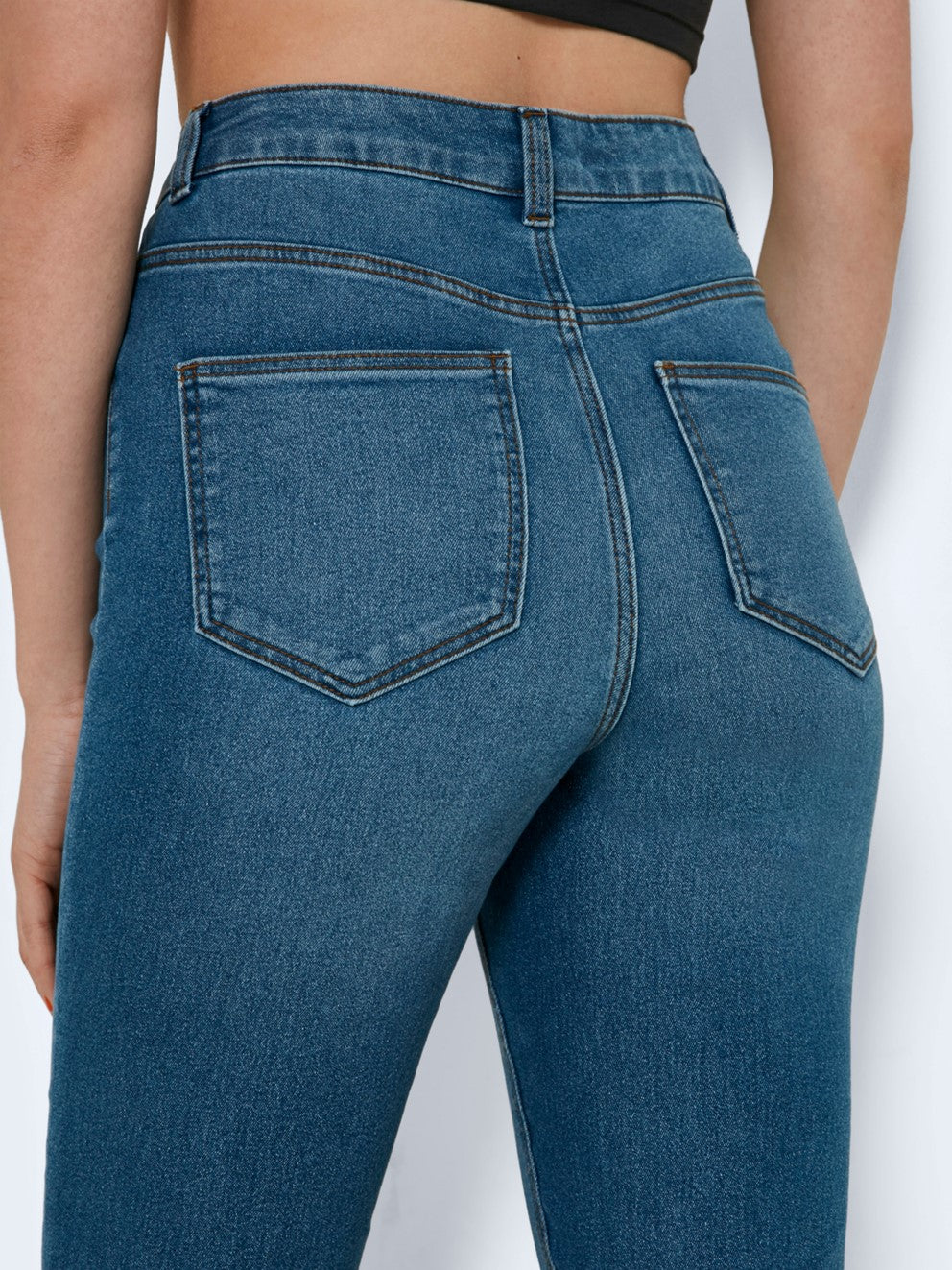 Pantalon vaquero mid high skinny