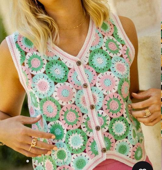 Chaleco crochet