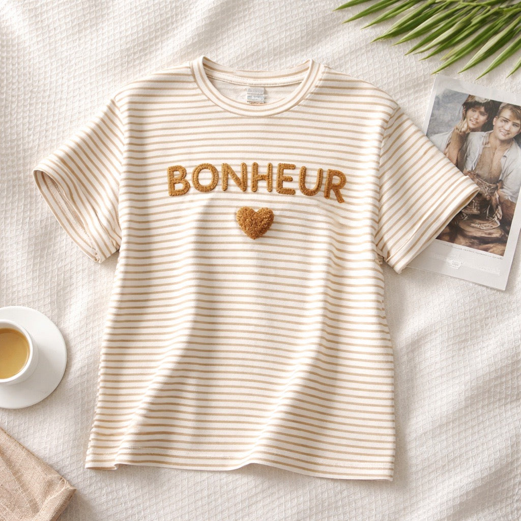 Camiseta Bonheur