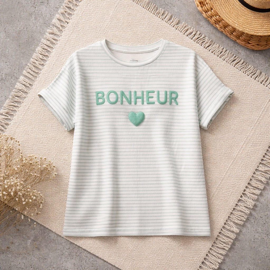 Camiseta Bonheur