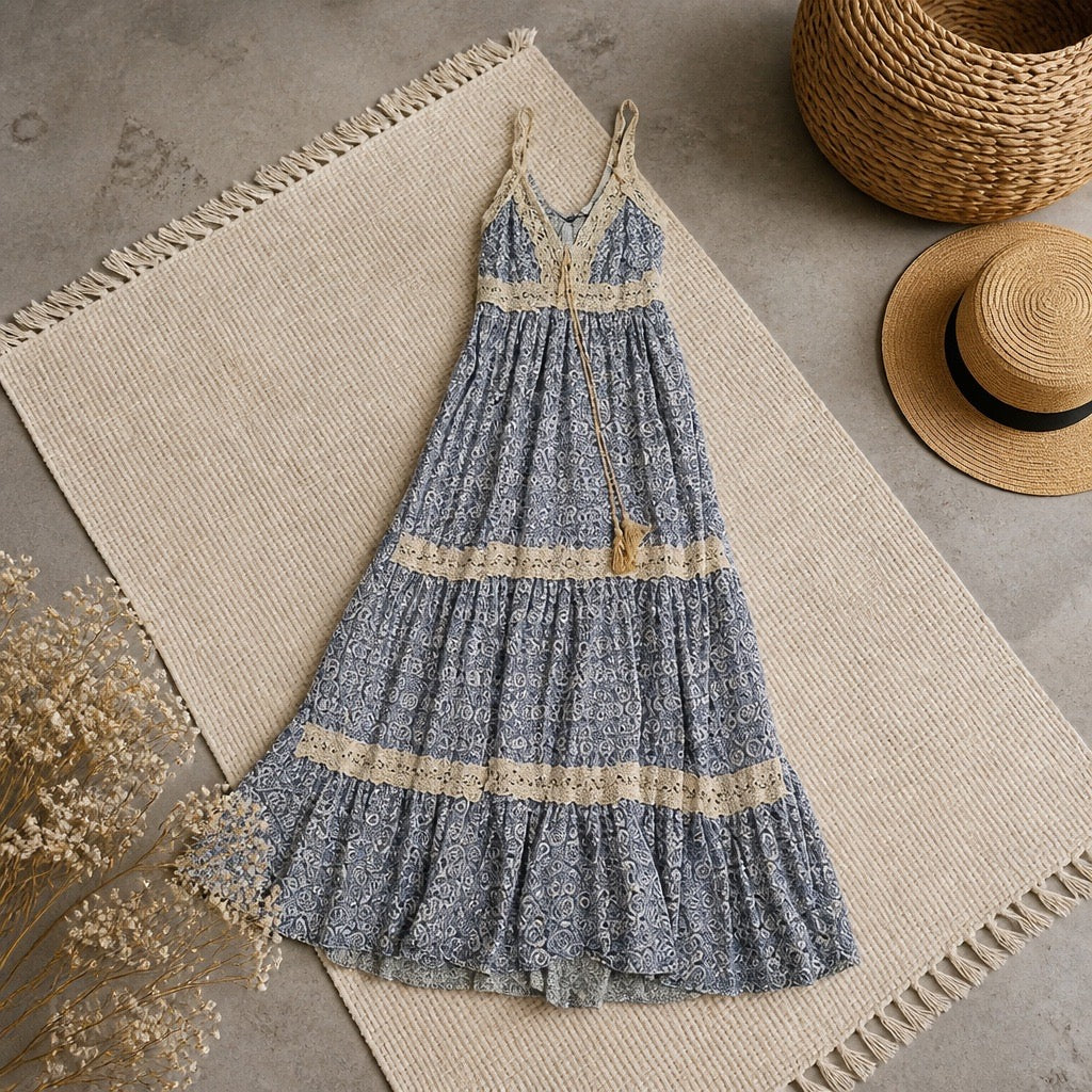 Vestido pompones