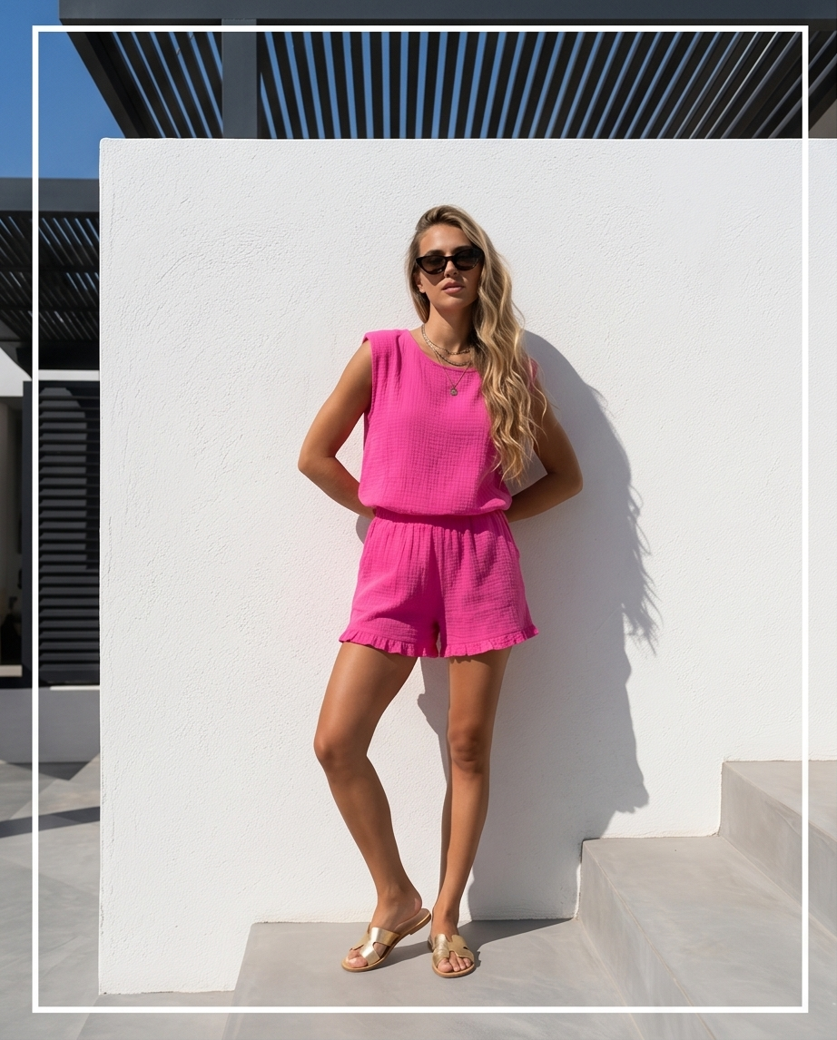 Conjunto fucsia