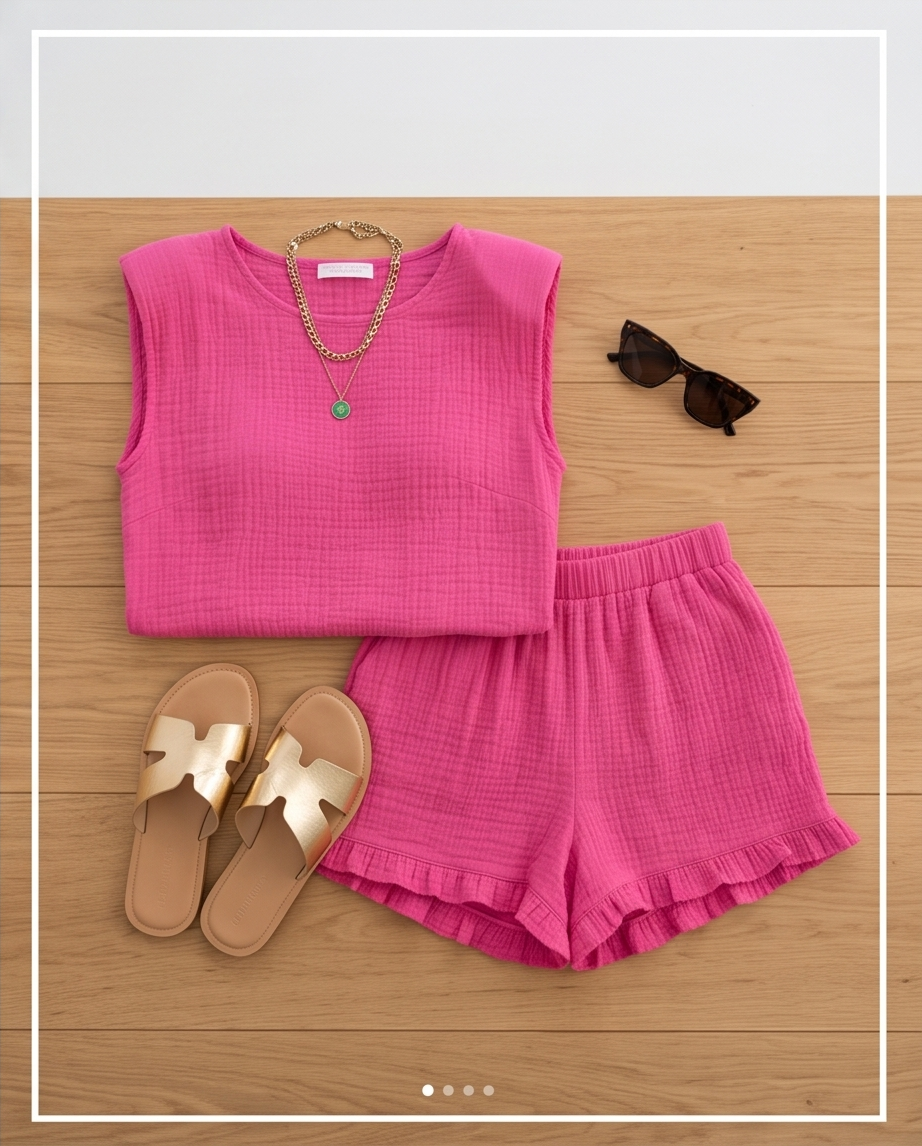 Conjunto fucsia