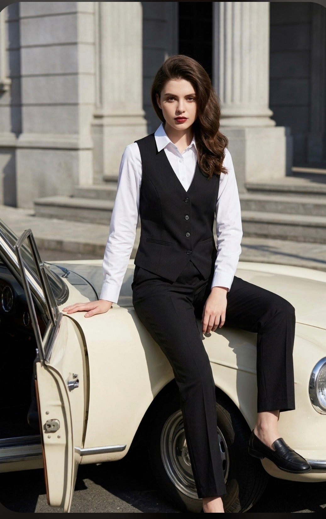Traje chaleco y pantalón