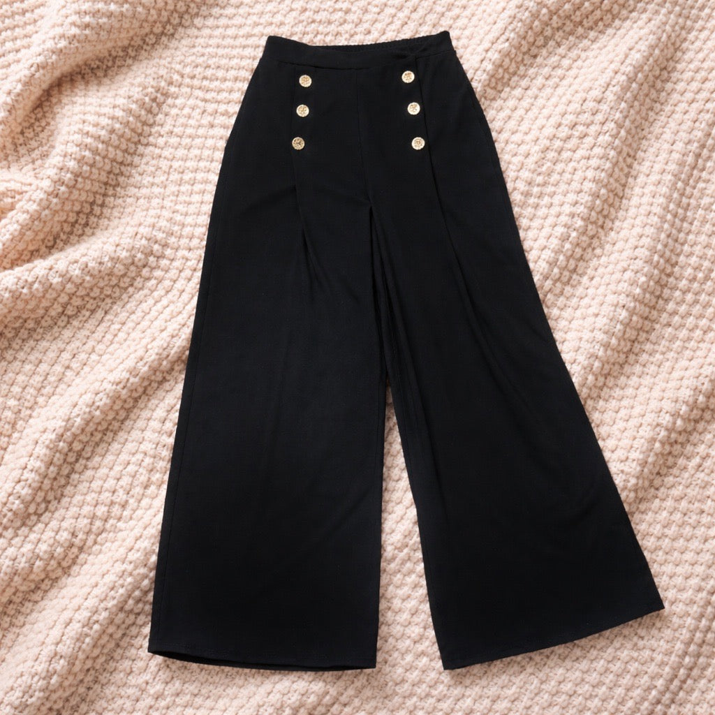 Pantalón botones dorados