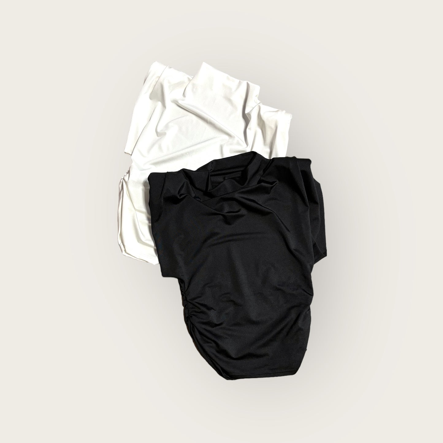 Camiseta plisada