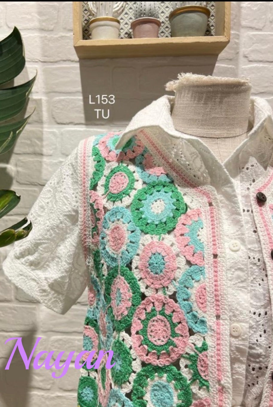 Chaleco crochet