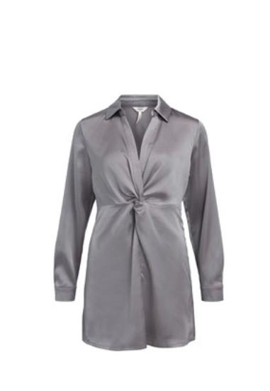 VESTIDO CORTO RASO