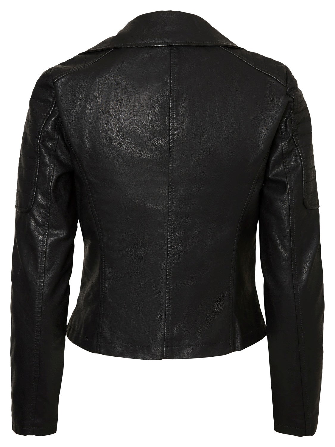 Biker polipiel negra