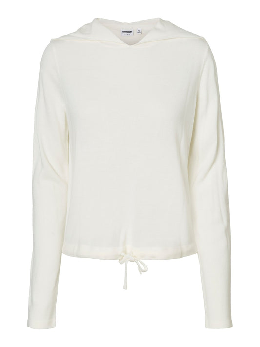 Sudadera blanca de punto