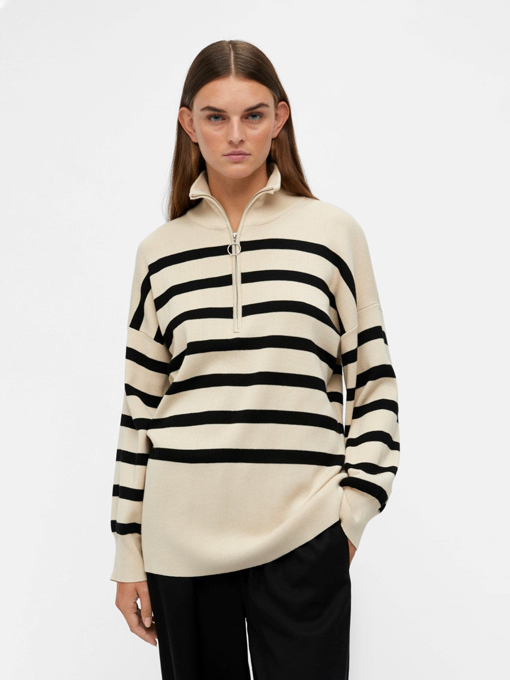 Jersey cuello cremallera